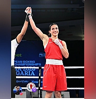 Elazığlı Boksör Gizem Özer yarı finale yükseldi