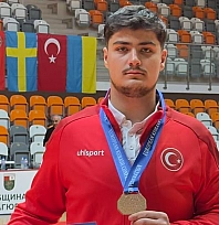 Elazığlı sporcu Avrupa ikincisi