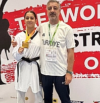Elazığlı Sporcu Ebrar Acar, Viyana'da Avrupa zirvesine çıktı