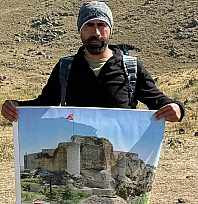 Elazığlı sporcudan Ağrı Dağı'nda 30 Ağustos Zafer Bayramı tırmanışı