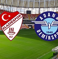Elazığspor – Adana Demirspor maçı canlı anlatım
