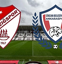 Elazığspor – Ankaraspor maçı canlı anlatım