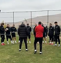 Elazığspor, Beykoz Anadolu spor maçı hazırlıklarını sürdürüyor