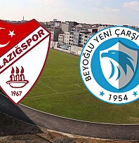 Elazığspor- Beyoğlu Yeni Çarşı maçı canlı anlatım
