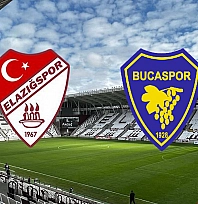 Elazığspor – Bucaspor 1928 maçı canlı anlatım