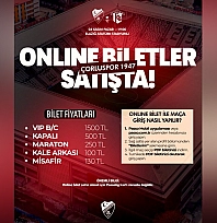 Elazığspor-Çorluspor 1947 maçı biletleri satışta