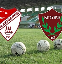 Elazığspor- Hatayspor maçı canlı anlatım