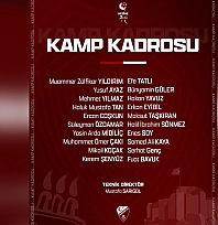 Elazığspor kamp kadrosunu duyurdu