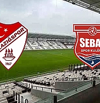 Elazığspor- Sebatspor maçı canlı anlatım