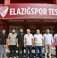 Elazığspor Sevdalılarından Başkan Toprak'a hayırlı olsun ziyareti