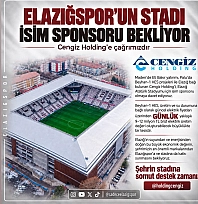 Elazığspor taraftarından Cengiz Holding'e stadyum isim sponsorluğu çağrısı