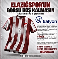 Elazığspor taraftarından Kalyon Holding'e göğüs sponsorluğu çağrısı