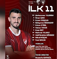 Elazığspor'un, Bucaspor 1928 maçındaki ilk 11'i açıklandı