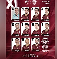 Elazığspor'un ilk 11'i belli oldu
