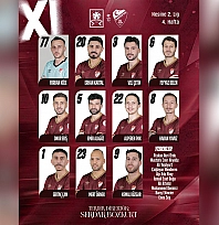 Elazığsporumuzun İlk 11'i