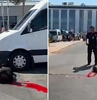 Emekli polis havalimanında kız arkadaşını öldürdü