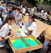 Erimli'de akıl ve zeka oyunları turnuvası düzenlendi