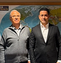 ETSO Başkan Adayı Ahmet Ballıca, Ankara'da Celal Koloğlu'nu ziyaret etti