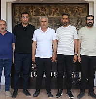 Eyüp Demirelli'den Başkan Toprak'a hayırlı olsun ziyareti