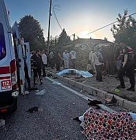 Feci kaza: 4 ölü, 8 yaralı