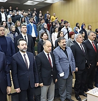 Fırat Üiversitesinde Cumhuriyet Bayramı nedeniyle konferans düzenlendi