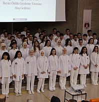 Fırat Üniversitesi Diş Hekimliği Fakültesinde Beyaz Önlük Giyme Töreni düzenlendi