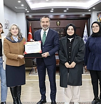 Fırat Üniversitesi Fizik Bölümü'nden Başkan Şerifoğulları'na ziyaret