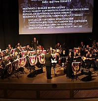 Fırat Üniversitesi'nde bando konseri ayakta alkışlandı