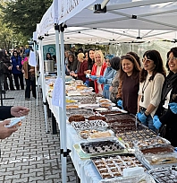 Fırat üniversitesi öğrenci destek birimi tarafından hayır kermesi düzenlendi