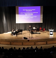 Fırat Üniversitesinde piyano eşliğinde eserler konseri düzenlendi