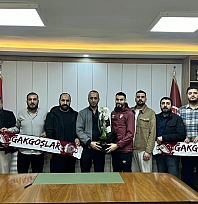 Gakgoşlar Taraftar Grup Derneği'nden Barış Ekincier'e ziyaret