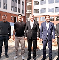 Gürsel Erol'dan Atatürk Anadolu Lisesi'nde inceleme