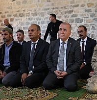 Harput Kalesi'ndeki 940 yıllık Fetih Mescidi ibadete açıldı