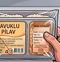 Her hazır yemek ambalajı mikrodalgaya uygun değil