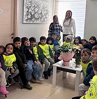 İlk adımlar anaokulundan diş kliniğine ziyaret