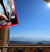 Kar Beklenen Elazığ'da Harput baharı yaşıyor