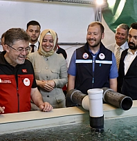 Karada somon üretimi: Türkiye'de bir ilk