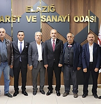 Karma sanayi sitesi yönetiminden Başkan Alan'a hayırlı olsun ziyareti