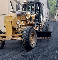 Keban'da Değirmenbaşı Mahallesi'nde asfalt çalışmaları tamamlandı