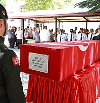 Kıbrıs Gazisi Elazığ'da son yolculuğuna uğurlandı