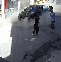 Konya'da iş yerinde tüp patladı: Ortalık savaş alanına döndü