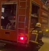 Kovancılar'da korkutan yangın