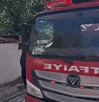 Kovancılar'da korkutan yangın