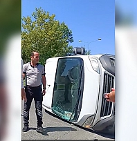 Kültür park Dörtyol Kavşağı'nda kaza