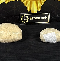 Malatya'da 1 kilo 769 gram metamfetamin ele geçirildi