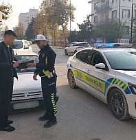 Malatya'da caddede drift attı: Sürücüye ceza, araca 60 gün trafik yasağı