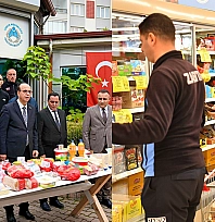 Malatya'da gıda işletmelerine sıkı denetim: Tarihi geçmiş ürünler toplatıldı