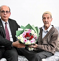 Malatya'da kültür ve sanata vefa: Abuzer Aşkınses ziyaret edildi