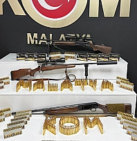 Malatya'da silah kaçakçılarına şafak operasyonu: 2 Gözaltı