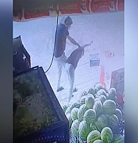 Marulu beğenmeyince çalışanı döven bekçi, adliyeye sevk edildi